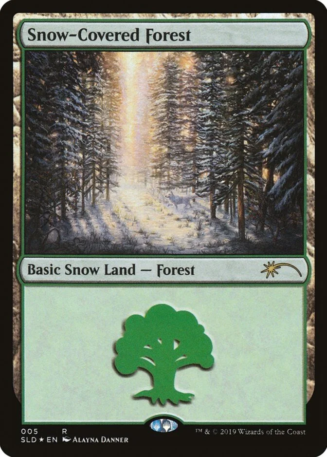Snow-Covered Forest <Eldraine Wonderland> [SLD] (F)