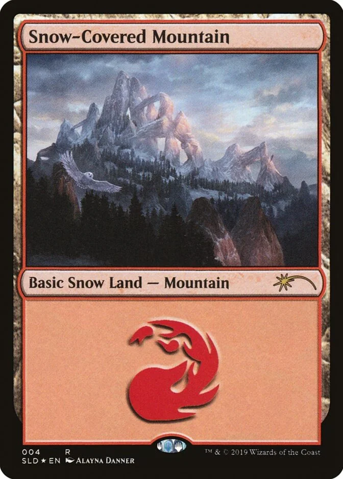 Snow-Covered Mountain <Eldraine Wonderland> [SLD] (F)