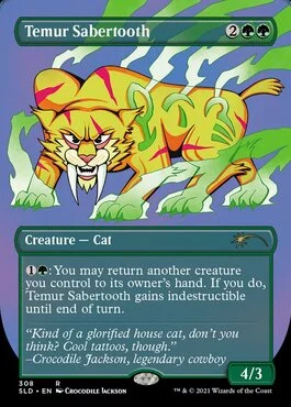 Temur Sabertooth, Secret Lair (SLD) Price History