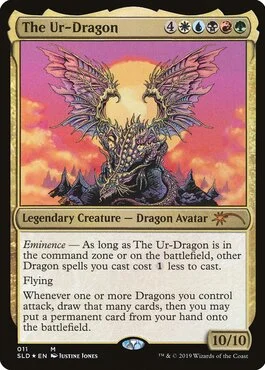 【MTG】始祖ドラゴン secret lair The Ur-Dragon card_image.webp