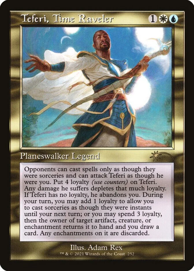 Teferi, Time Raveler <Teferi's Time Trouble> [SLD]