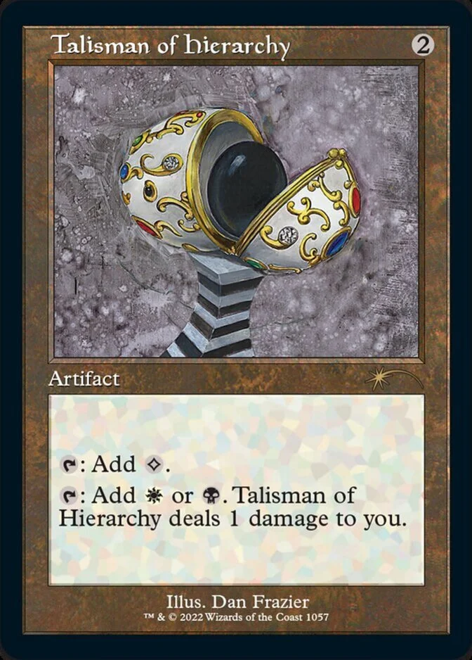Talisman of Hierarchy <Dan Frazier Is Back Again: The Enemy Talismans> [SLD]
