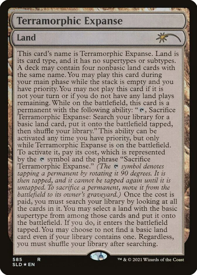 Terramorphic Expanse <Voracious Reader> [SLD] (F)