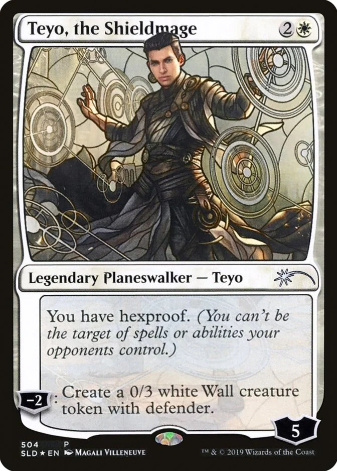 Teyo, the Shieldmage <Stained Glass Planeswalkers> [SLD] (F)