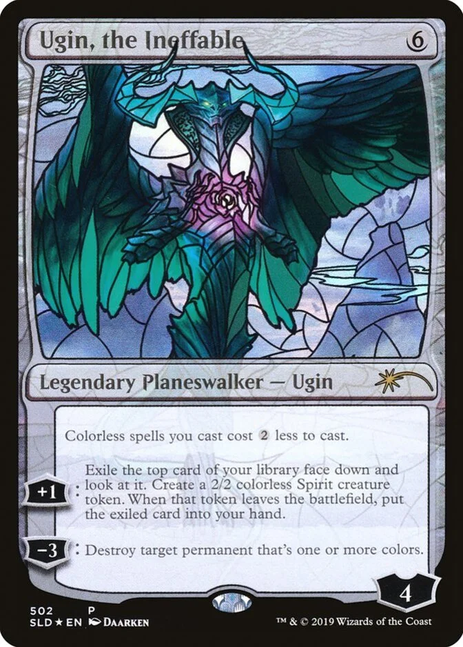 Ugin, the Ineffable <Stained Glass Planeswalkers> [SLD] (F)