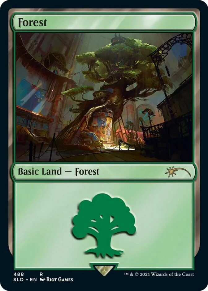 Forest <488 - Secret Lair x Arcane: Lands> [SLD]