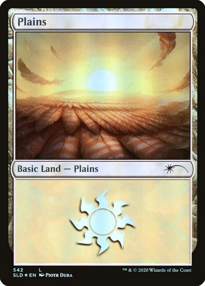 Plains <542 - Foil Jumpstart Lands> [SLD] (F)