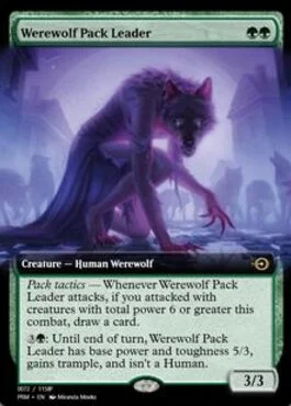 Werewolf Leader Werewolf Pack Leader, Magic Online Promo (PRM) Price History
