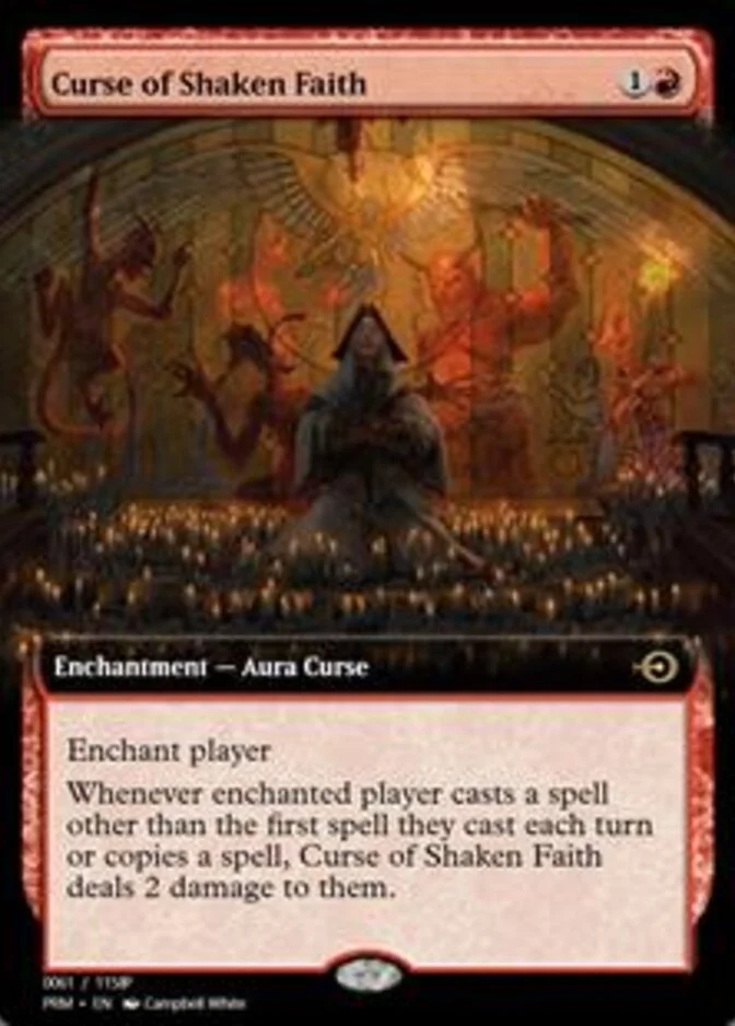 Curse of Shaken Faith <61> [PRM]