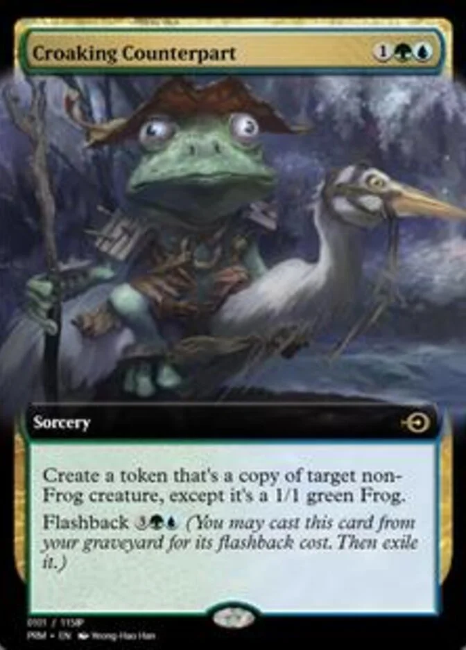 Croaking Counterpart <101> [PRM]