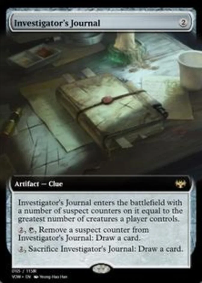 Investigator's Journal <105> [PRM]