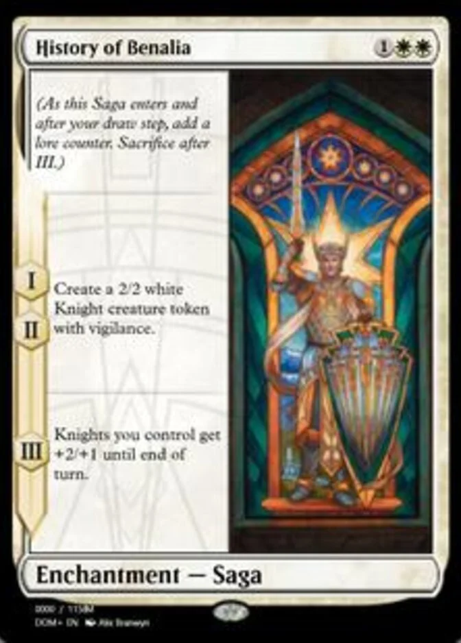 History of Benalia <99669> [PRM]