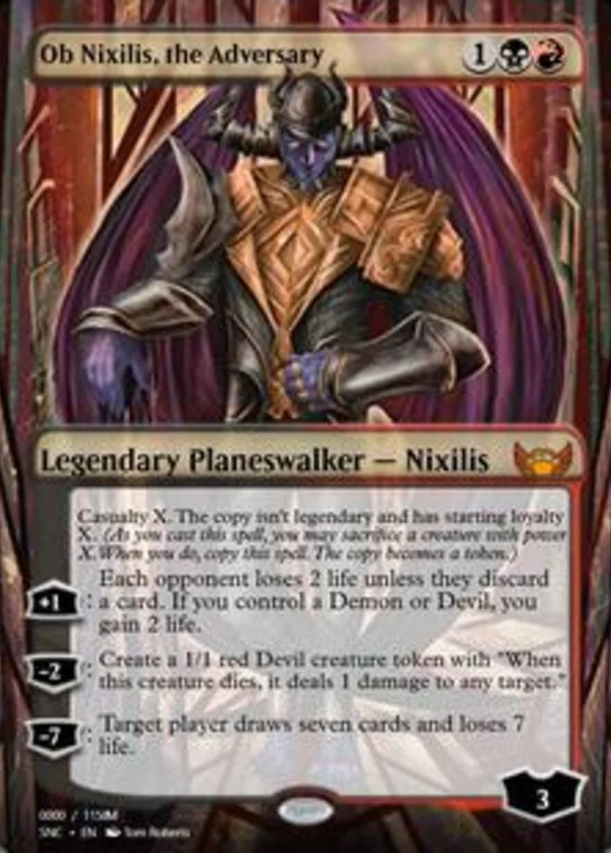 Ob Nixilis, the Adversary <99687> [PRM]