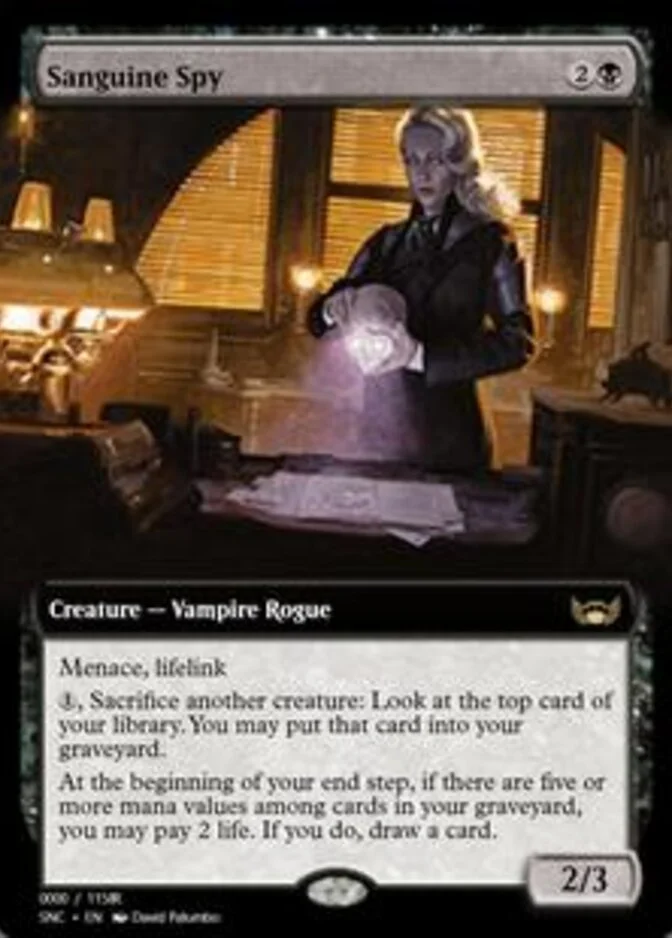 Sanguine Spy <99755> [PRM]