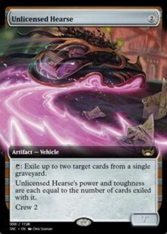 Unlicensed Hearse <99725> [PRM]