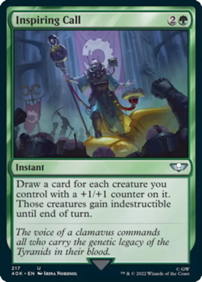 Inspiring Call [40K]