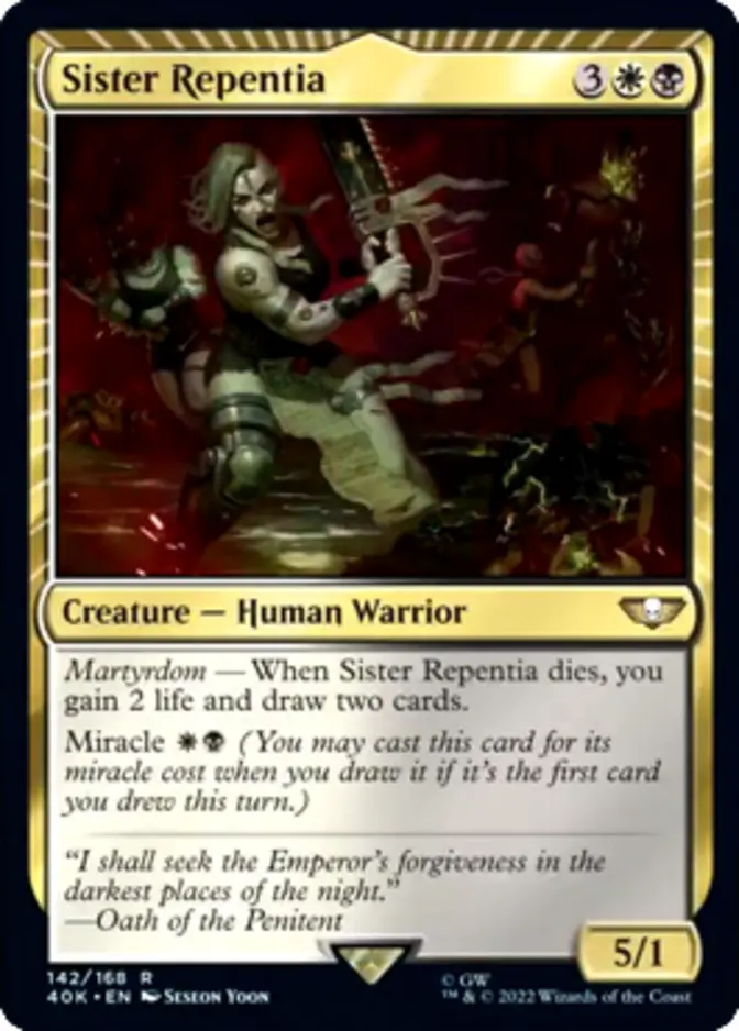 Sister Repentia [40K]