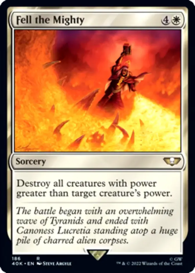 Fell the Mighty [40K]