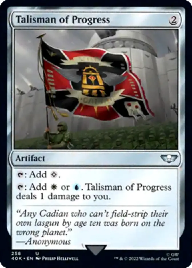 Talisman of Progress [40K]