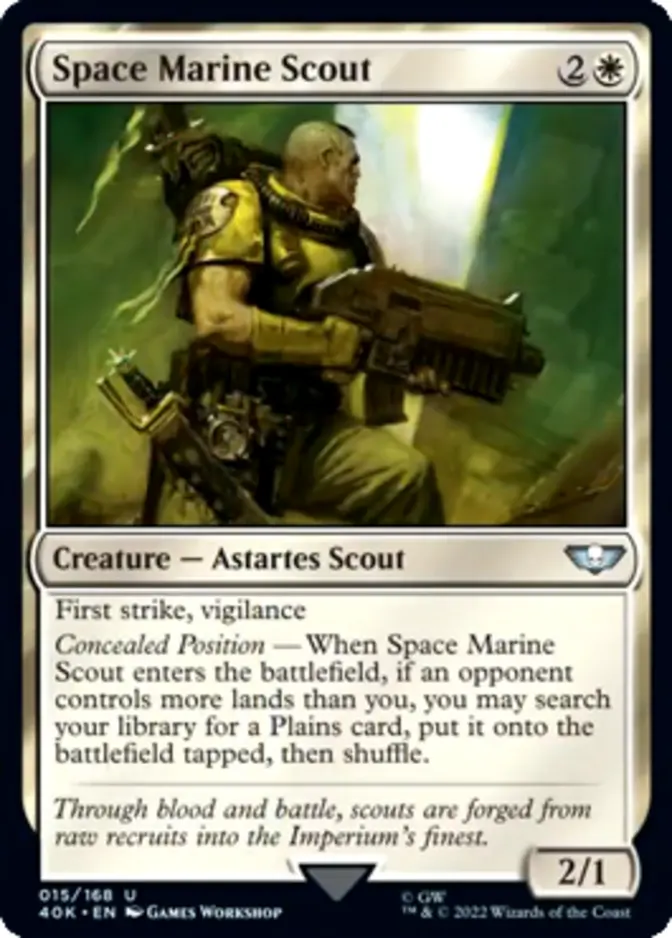 Space Marine Scout [40K]