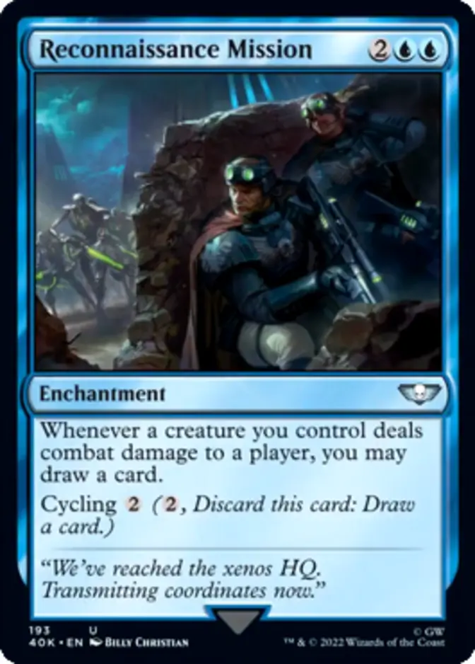 Reconnaissance Mission [40K]