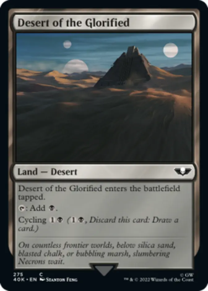 Desert of the Glorified [40K]