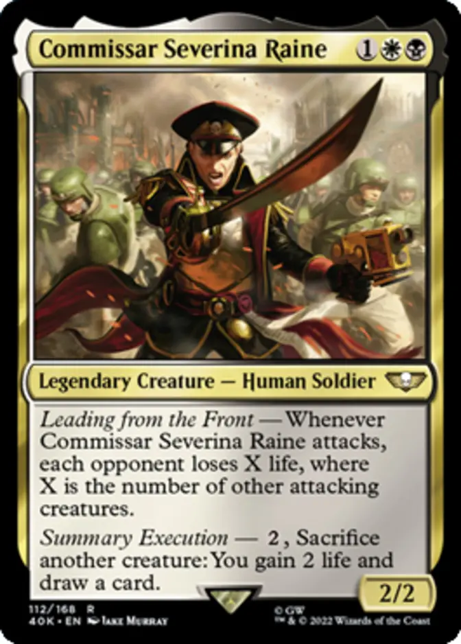 Commissar Severina Raine [40K]
