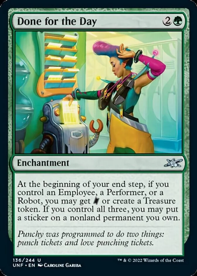 Done for the Day [UNF]