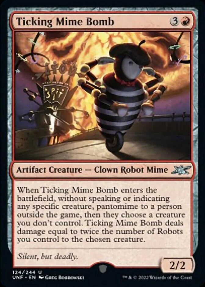 Ticking Mime Bomb [UNF]