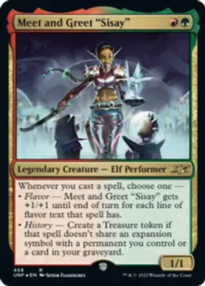 Meet and Greet "Sisay" <galaxy foil> [UNF] (F)