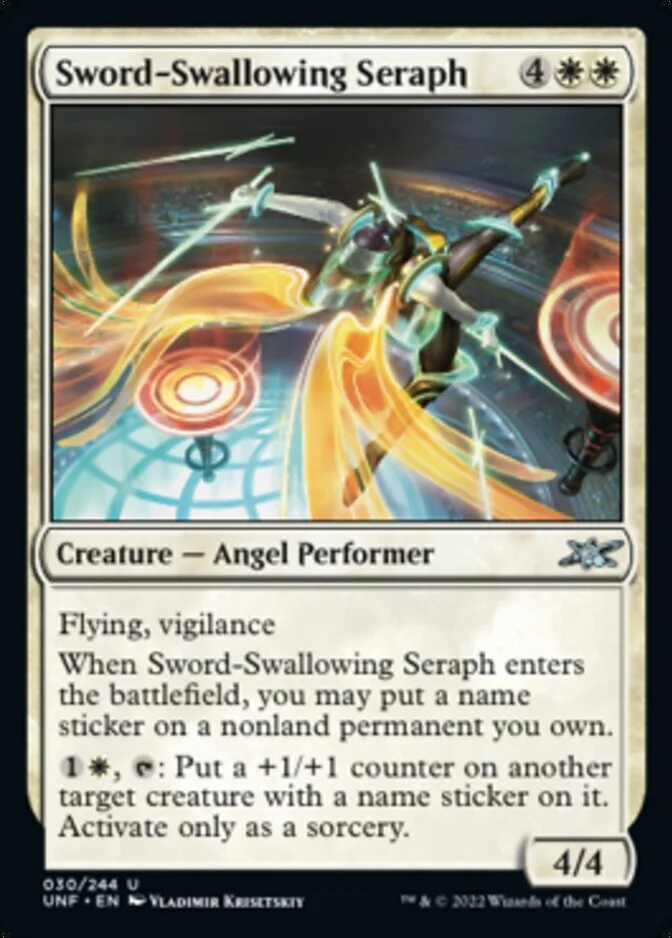 Sword-Swallowing Seraph [UNF]