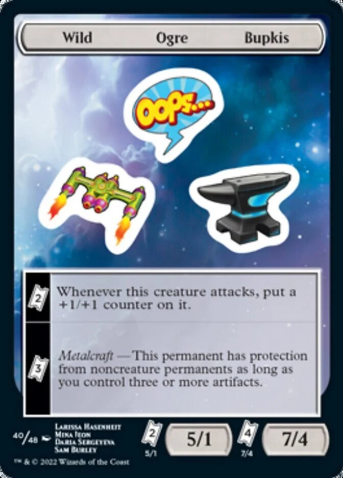 Wild Ogre Bupkis Sticker Sheet [UNF]