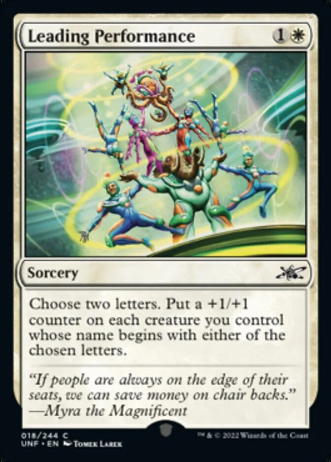 Leading Performance [UNF]