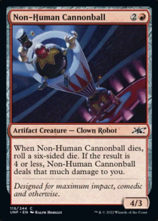 Non-Human Cannonball [UNF]