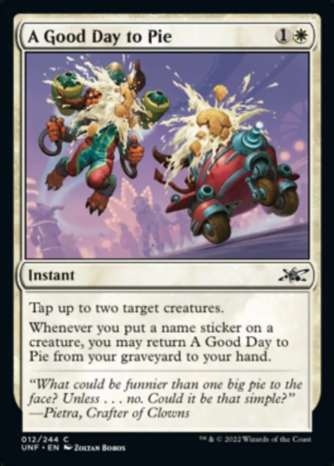 A Good Day to Pie [UNF]