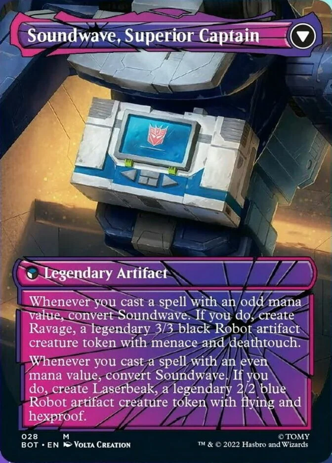 Soundwave, Superior Captain <shattered glass> [BOT]