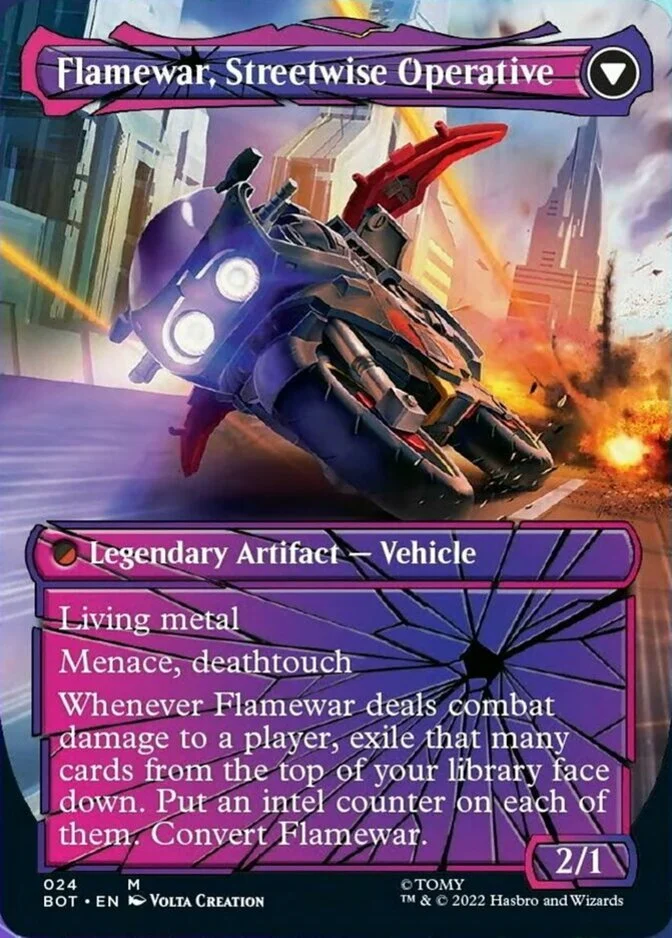 Flamewar, Streetwise Operative <shattered glass> [BOT]