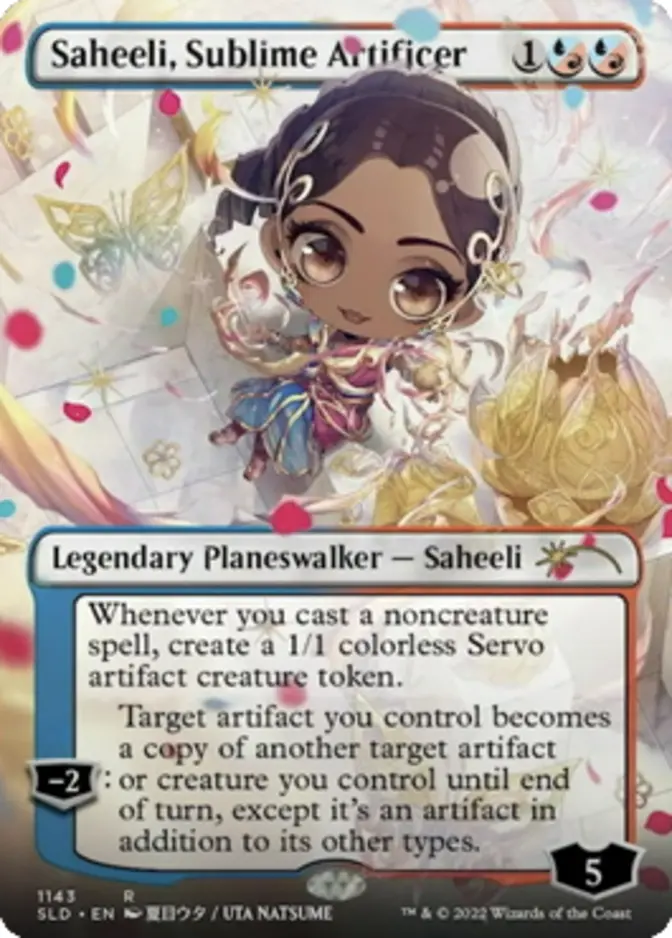 Saheeli, Sublime Artificer <Li’l’er walkers> [SLD]