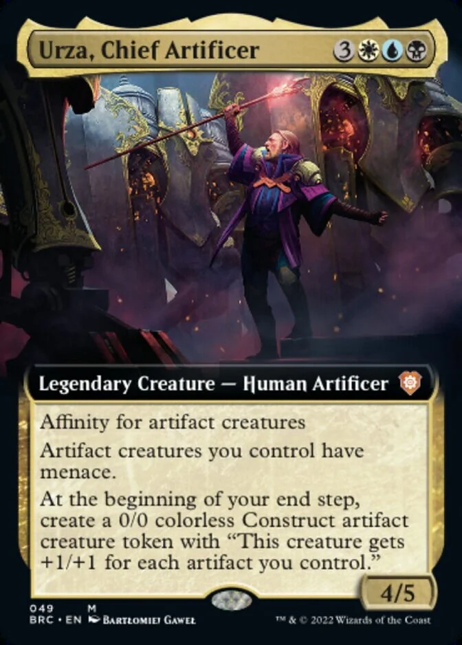 Urza, Chief Artificer <extended> [BRC]