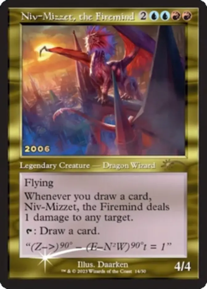 Niv-Mizzet, the Firemind <magic 30> [DMU]