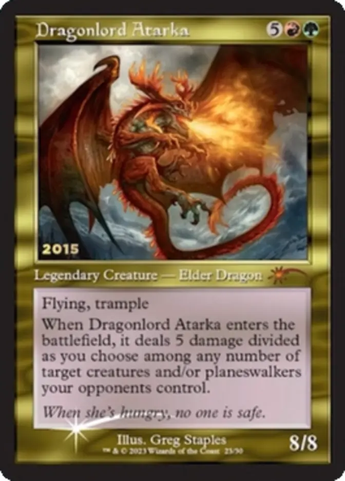 Dragonlord Atarka <magic 30> [DMU]
