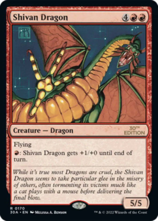 Shivan Dragon [30A]