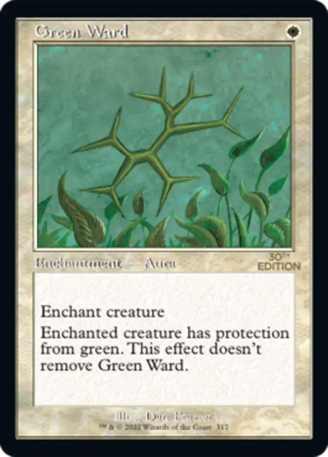 Green Ward <retro> [30A]
