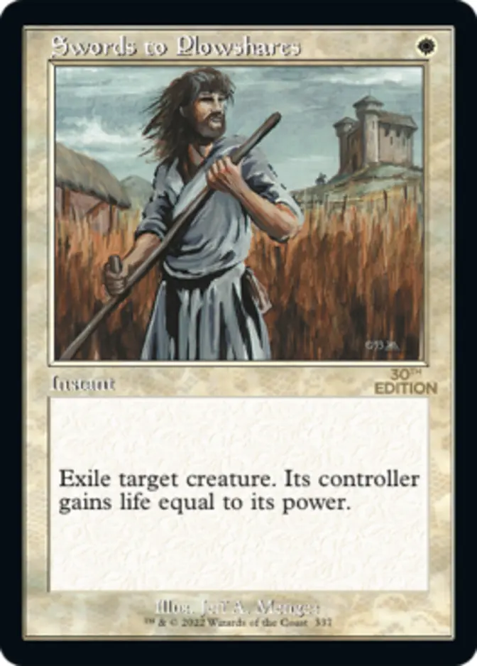 Swords to Plowshares <retro> [30A]