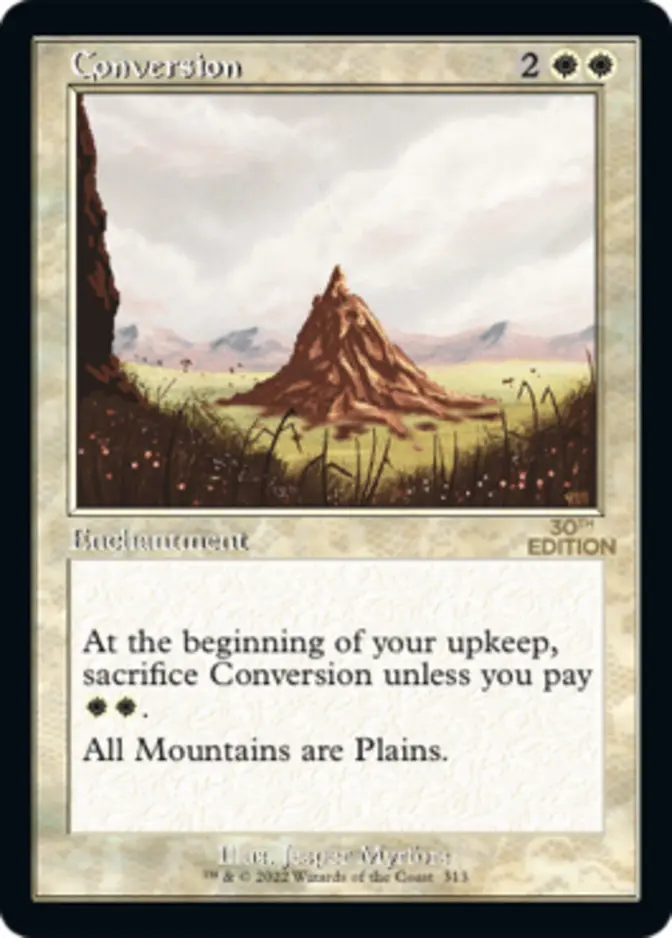 Conversion <retro> [30A]