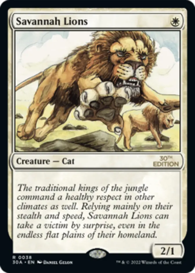 Savannah Lions [30A]