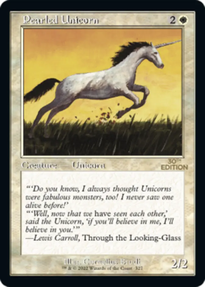 Pearled Unicorn <retro> [30A]