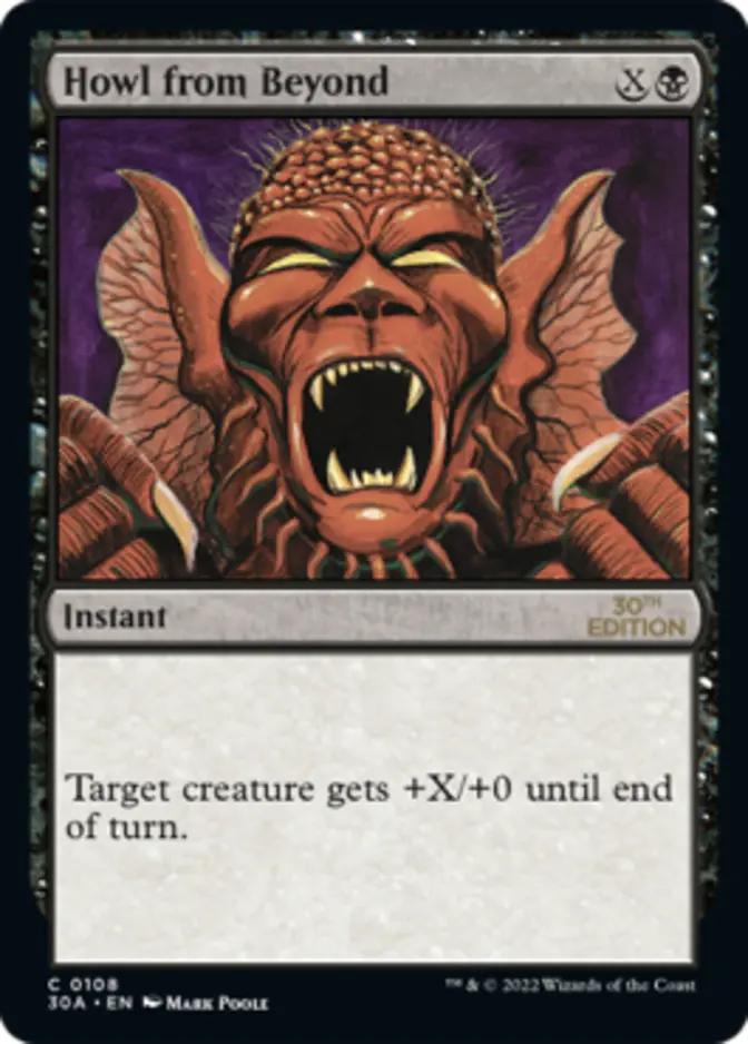 Howl from Beyond [30A]