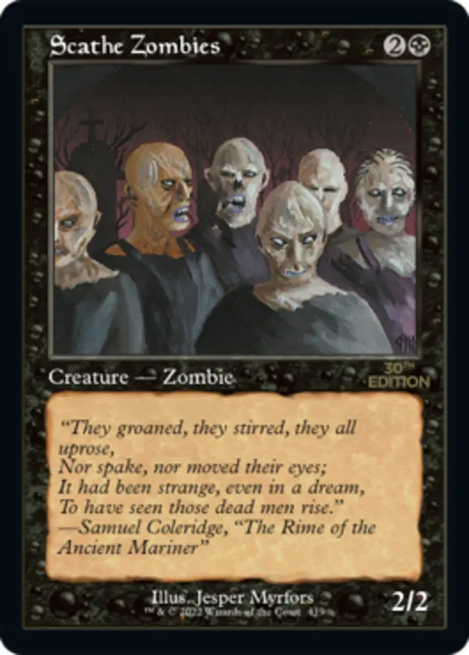 Scathe Zombies <retro> [30A]