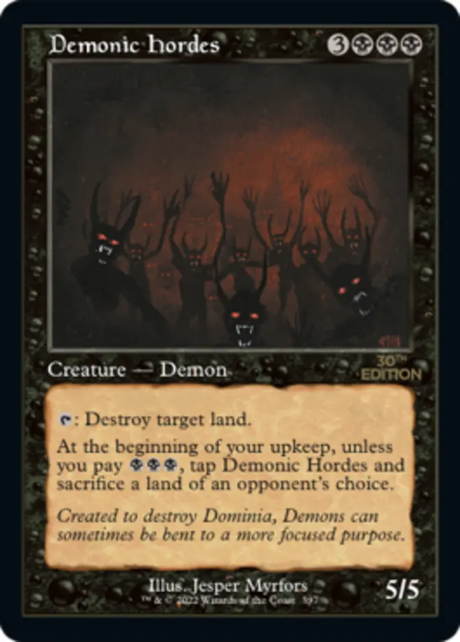 Demonic Hordes <retro> [30A]